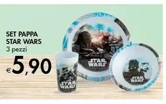 Bennet Set Pappa Star Wars offerta