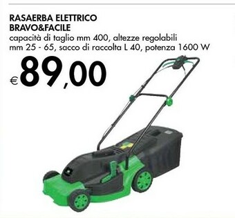 Bennet Bravo&Facile Rasaerba Elettrico offerta