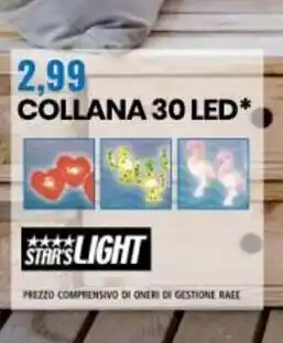Eurospin Starts Light Collana 30 LED offerta