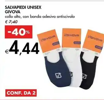Givova Salvapiedi Unisex Con Alto