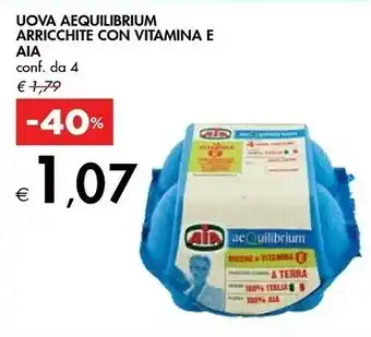 Bennet Aia Aequilibrium 4 Uova Arricchite Con Vitamina E offerta