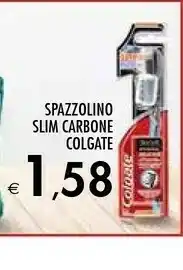 Bennet Colgate Spazzolino Slim Carbone offerta