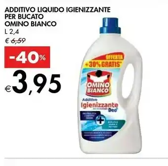 Bennet Omino Bianco Additivo Liquido Igienizzante Per Bucato 2,4 L offerta
