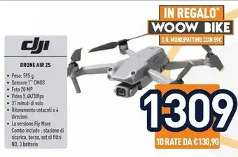 Unieuro Dji Drone Air 2S offerta
