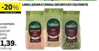 Coop Colfiorito Piselli Spezzati 400 G offerta
