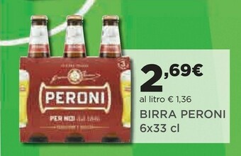 Coop Peroni Birra 330 G(ml) offerta