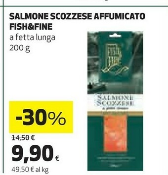 Coop Fish & fine Salmone Scozzese Affumicato offerta
