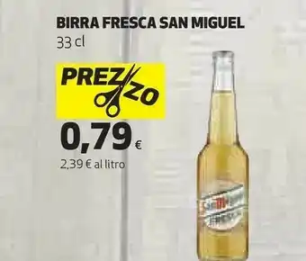 Coop San miguel Birra Fresca 330 G(ml) offerta