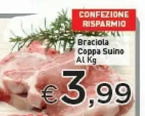 Crai Braciola Coppa Suino offerta