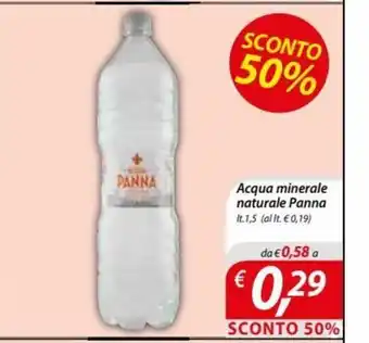 Acqua minerale naturale Panna 1,5 lt.