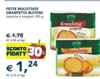 Buitoni Fette Biscottate Granfetta