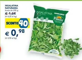 Esselunga Naturama Insalatina offerta