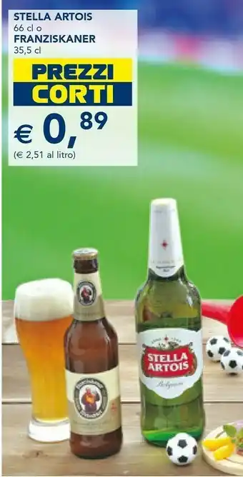 Esselunga Stella Artois Birra offerta