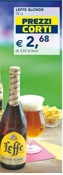 Esselunga Leffe Blonde offerta