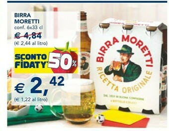 Esselunga Moretti Birra offerta