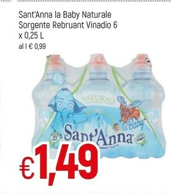 Famila Sant'anna Acqua Sant'Anna offerta