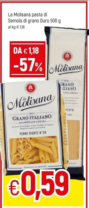 Famila La Molisana Pasta di semola offerta