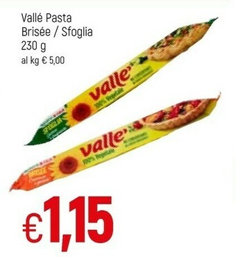 Famila Vallè Pasta sfoglia offerta