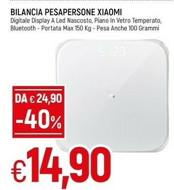 Famila Xiaomi Bilancia pesapersone offerta