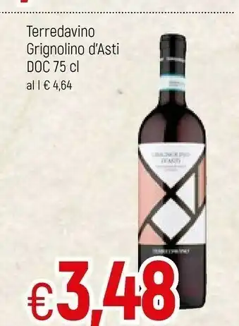 Famila Terredavino Vino rosso offerta