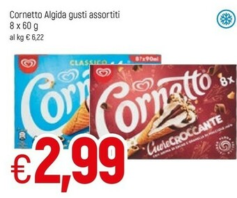 Famila Algida Cornetto offerta