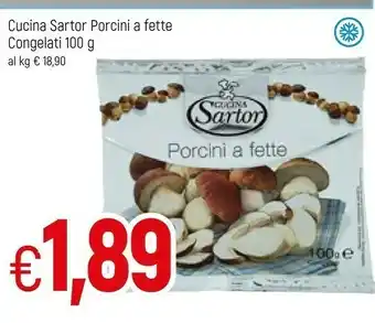 Famila Sartor Funghi porcini offerta