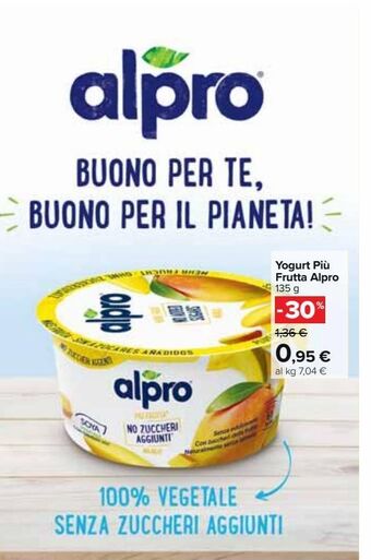 Carrefour Market Yogurt più frutta alpro offerta