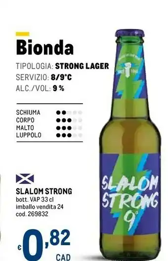 Slalom strong Birra