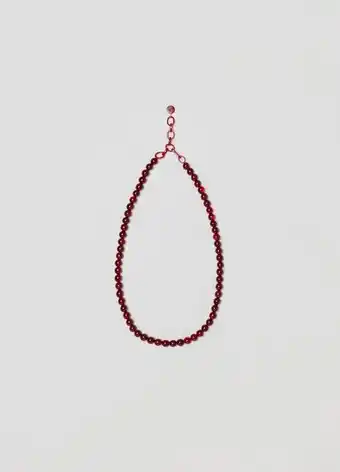 Piombo collana con perline