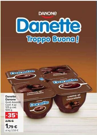 Carrefour Market Danette danone offerta