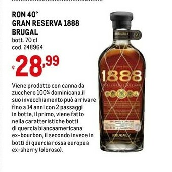 Metro Rum offerta