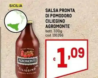 Metro Agromonte Passata di pomodoro offerta