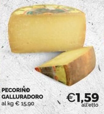 Mercatò Extra Pecorino Galluradoro offerta