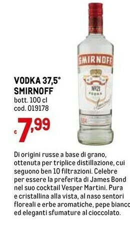 Smirnoff Vodka