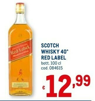 Metro Scotch Whisky offerta