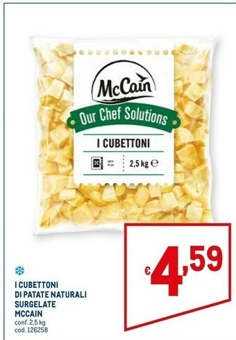 Metro Mccain Patatine offerta