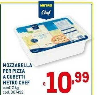 Metro Metro chef Mozzarella offerta