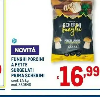 Metro Scherini Funghi porcini offerta