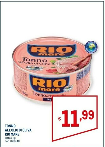Metro Rio Mare Tonno Rio mare offerta