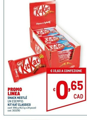 Metro Nestlè Snack offerta