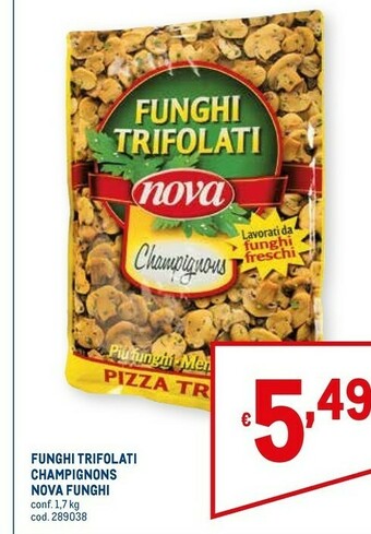 Metro Nova funghi Funghi sott olio offerta