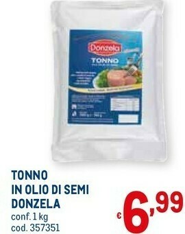 Metro Donzela Tonno offerta