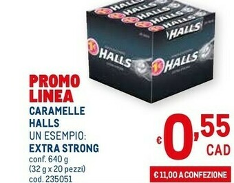 Halls Caramelle