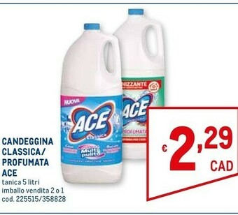 Metro Ace Candeggina offerta
