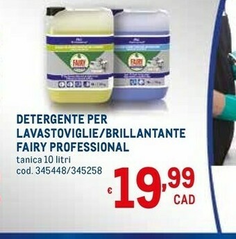 Metro Fairy Detersivo lavastoviglie offerta