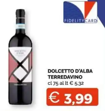 Dolcetto D'Alba Terredavino 75 cl