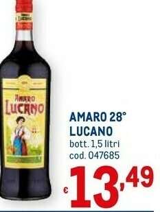 Metro Lucano Amaro offerta