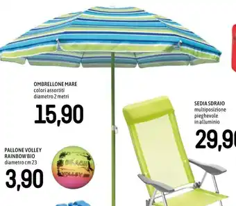 Famila Ombrellone Mare 2 metri offerta
