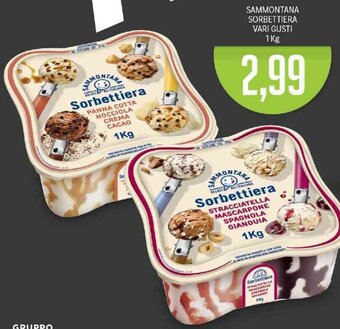 Sammontana Sorbettiera Vari Gusti 1 kg