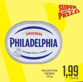 Supermercati Piccolo Philadelphia Original 250 g offerta